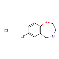 7-chloro-2,3,4,5-tetrahydro-1,4-benzoxazepine hydrochloride