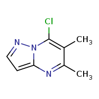 7-chloro-5,6-dimethylpyrazolo[1,5-a]pyrimidine