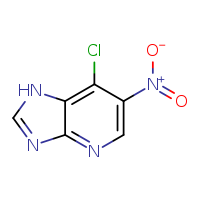 7-chloro-6-nitro-1H-imidazo[4,5-b]pyridine
