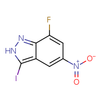 7-fluoro-3-iodo-5-nitro-2H-indazole