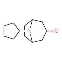 8-cyclopentyl-8-azabicyclo[3.2.1]octan-3-one