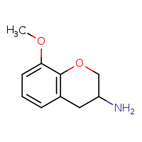 8-methoxy-3,4-dihydro-2H-1-benzopyran-3-amine