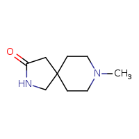 8-methyl-2,8-diazaspiro[4.5]decan-3-one