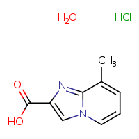 8-methylimidazo[1,2-a]pyridine-2-carboxylic acid hydrate hydrochloride