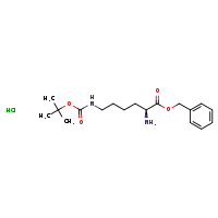 benzyl (2S)-2-amino-6-[(tert-butoxycarbonyl)amino]hexanoate hydrochloride
