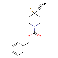 benzyl 4-ethynyl-4-fluoropiperidine-1-carboxylate