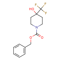 benzyl 4-hydroxy-4-(trifluoromethyl)piperidine-1-carboxylate