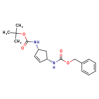 benzyl N-[(1S,4R)-4-[(tert-butoxycarbonyl)amino]cyclopent-2-en-1-yl]carbamate