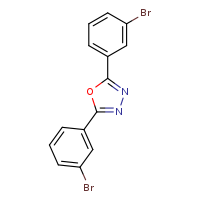 bis(3-bromophenyl)-1,3,4-oxadiazole