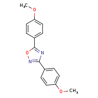 bis(4-methoxyphenyl)-1,2,4-oxadiazole