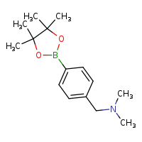 dimethyl({[4-(4,4,5,5-tetramethyl-1,3,2-dioxaborolan-2-yl)phenyl]methyl})amine
