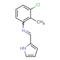 (E)-N-(3-chloro-2-methylphenyl)-1-1H-pyrrol-2-ylmethanimine