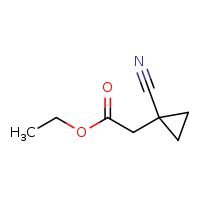 ethyl 2-(1-cyanocyclopropyl)acetate