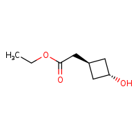 ethyl 2-[(1r,3r)-3-hydroxycyclobutyl]acetate