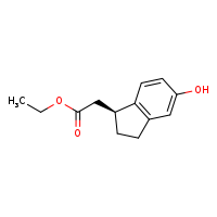 ethyl 2-[(1S)-5-hydroxy-2,3-dihydro-1H-inden-1-yl]acetate