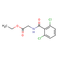 ethyl 2-[(2,6-dichlorophenyl)formamido]acetate