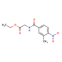 ethyl 2-[(3-methyl-4-nitrophenyl)formamido]acetate