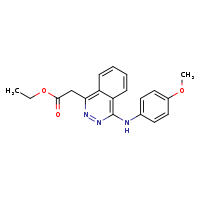 ethyl 2-{4-[(4-methoxyphenyl)amino]phthalazin-1-yl}acetate