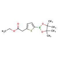 ethyl 2-[5-(4,4,5,5-tetramethyl-1,3,2-dioxaborolan-2-yl)thiophen-2-yl]acetate
