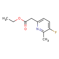 ethyl 2-(5-fluoro-6-methylpyridin-2-yl)acetate