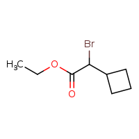 ethyl 2-bromo-2-cyclobutylacetate