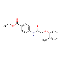 ethyl 4-[2-(2-methylphenoxy)acetamido]benzoate