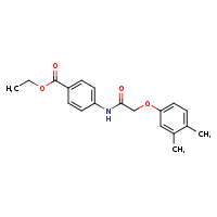 ethyl 4-[2-(3,4-dimethylphenoxy)acetamido]benzoate