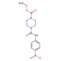 ethyl 4-[(4-nitrophenyl)carbamothioyl]piperazine-1-carboxylate