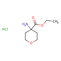 ethyl 4-aminooxane-4-carboxylate hydrochloride