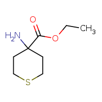 ethyl 4-aminothiane-4-carboxylate