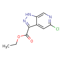 ethyl 5-chloro-1H-pyrazolo[3,4-c]pyridine-3-carboxylate