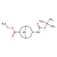 ethyl 7-[(tert-butoxycarbonyl)amino]-9-azabicyclo[3.3.1]nonane-3-carboxylate