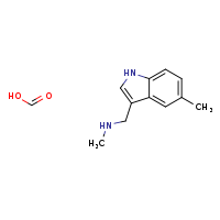 formic acid; methyl[(5-methyl-1H-indol-3-yl)methyl]amine
