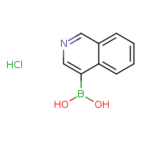 isoquinolin-4-ylboronic acid hydrochloride
