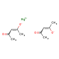 magnesium(2+) (2E)-4-oxopent-2-en-2-olate 4-oxopent-2-en-2-olate