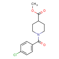 methyl 1-(4-chlorobenzoyl)piperidine-4-carboxylate