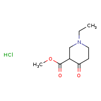 methyl 1-ethyl-4-oxopiperidine-3-carboxylate hydrochloride