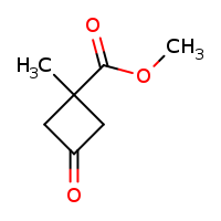 methyl 1-methyl-3-oxocyclobutane-1-carboxylate