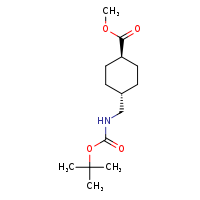 methyl (1r,4r)-4-{[(tert-butoxycarbonyl)amino]methyl}cyclohexane-1-carboxylate
