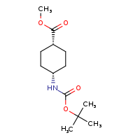 methyl (1s,4s)-4-[(tert-butoxycarbonyl)amino]cyclohexane-1-carboxylate