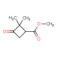 methyl 2,2-dimethyl-3-oxocyclobutane-1-carboxylate