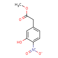 methyl 2-(3-hydroxy-4-nitrophenyl)acetate