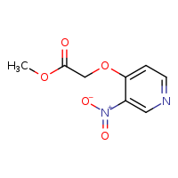 methyl 2-[(3-nitropyridin-4-yl)oxy]acetate