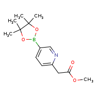 methyl 2-[5-(4,4,5,5-tetramethyl-1,3,2-dioxaborolan-2-yl)pyridin-2-yl]acetate