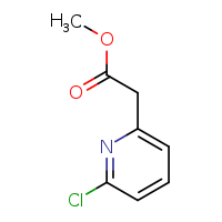 methyl 2-(6-chloropyridin-2-yl)acetate