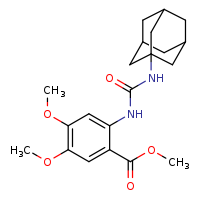 methyl 2-{[(adamantan-1-yl)carbamoyl]amino}-4,5-dimethoxybenzoate