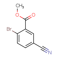 methyl 2-bromo-5-cyanobenzoate