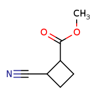 methyl 2-cyanocyclobutane-1-carboxylate
