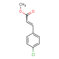 methyl (2E)-3-(4-chlorophenyl)prop-2-enoate