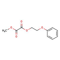 methyl 2-phenoxyethyl oxalate